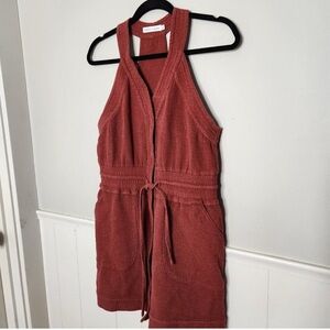 REBECCA MINKOFF Red Royal Racerback Dress